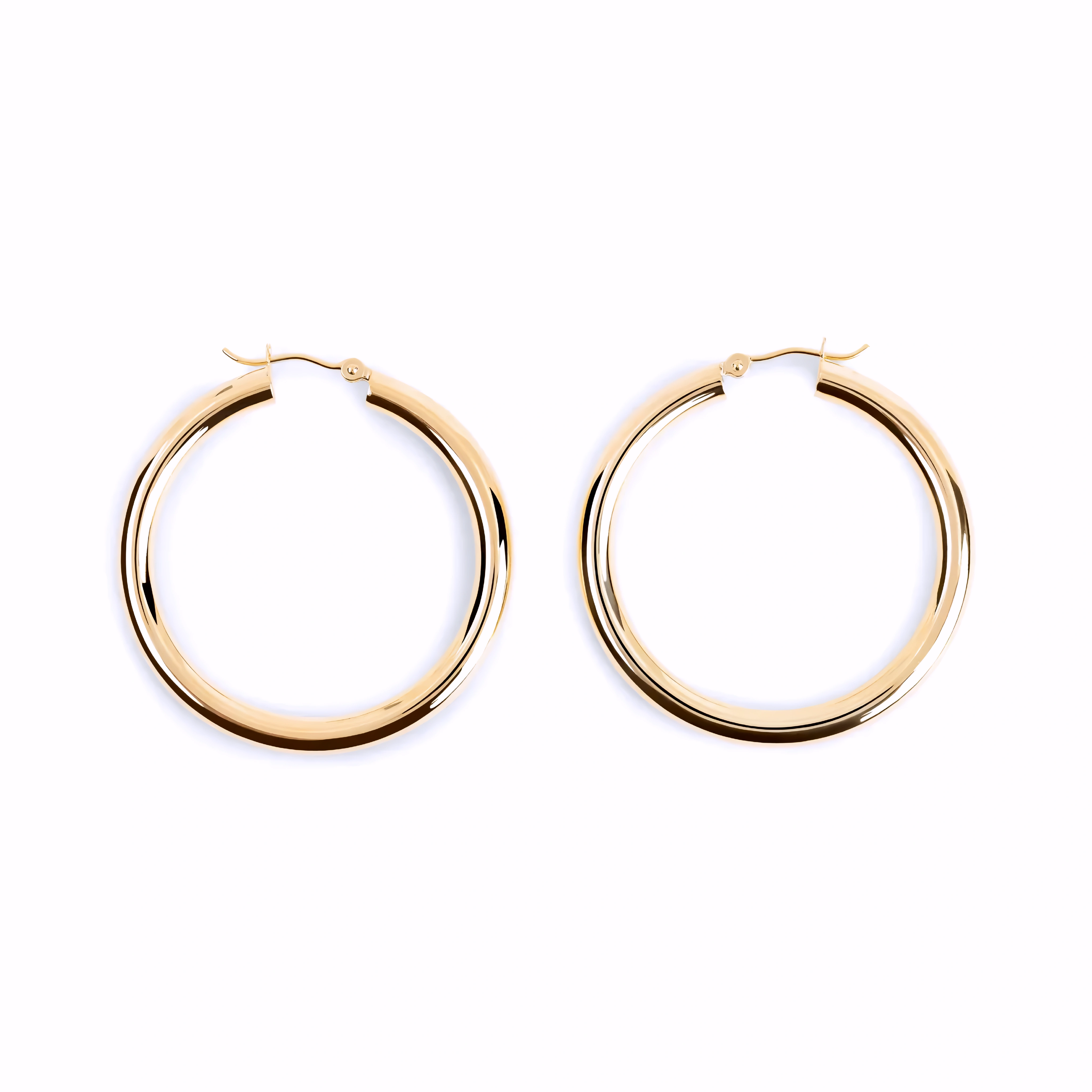 1.5 INCH HOOP EARRINGS
