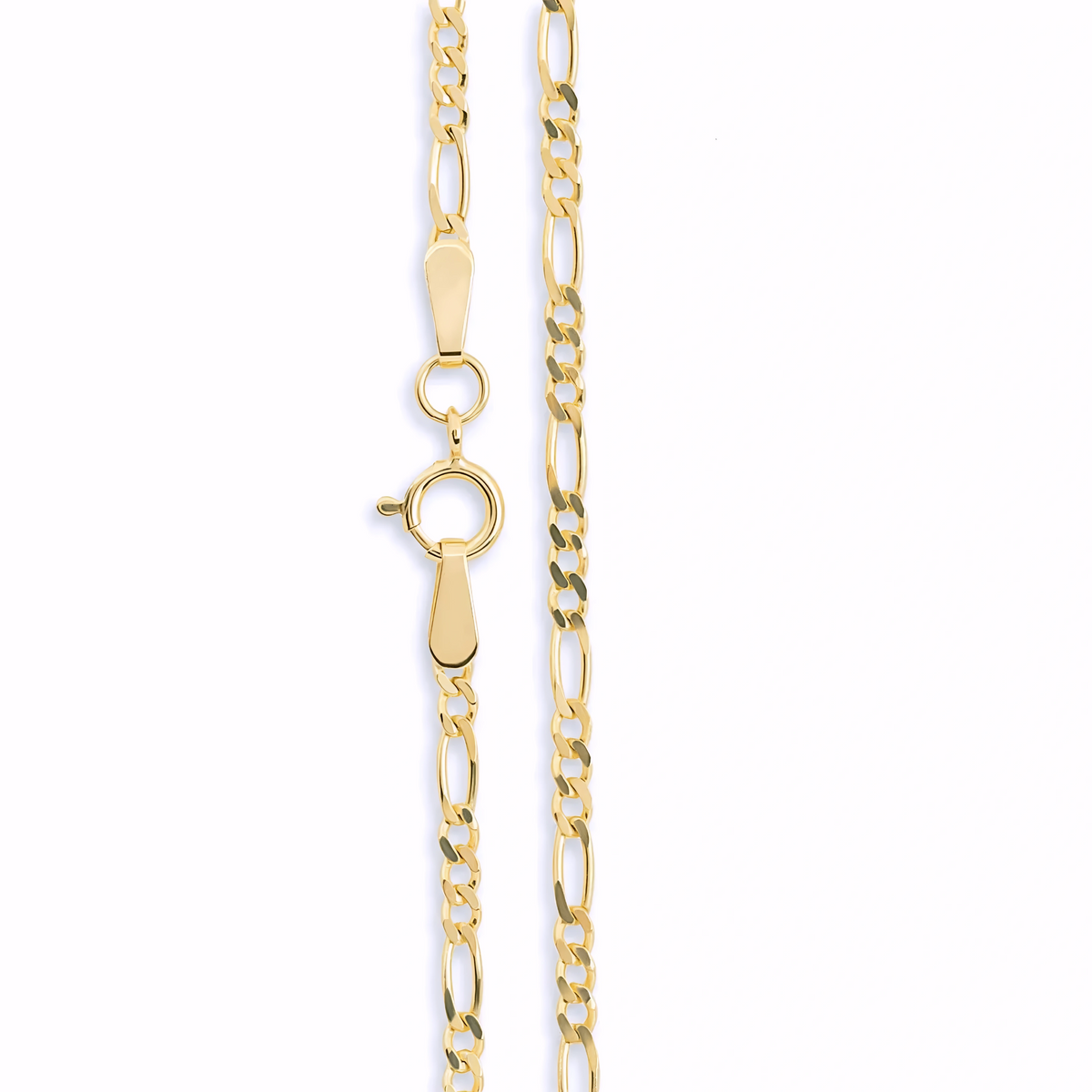 1.9MM FIGARO CHAIN NECKLACE