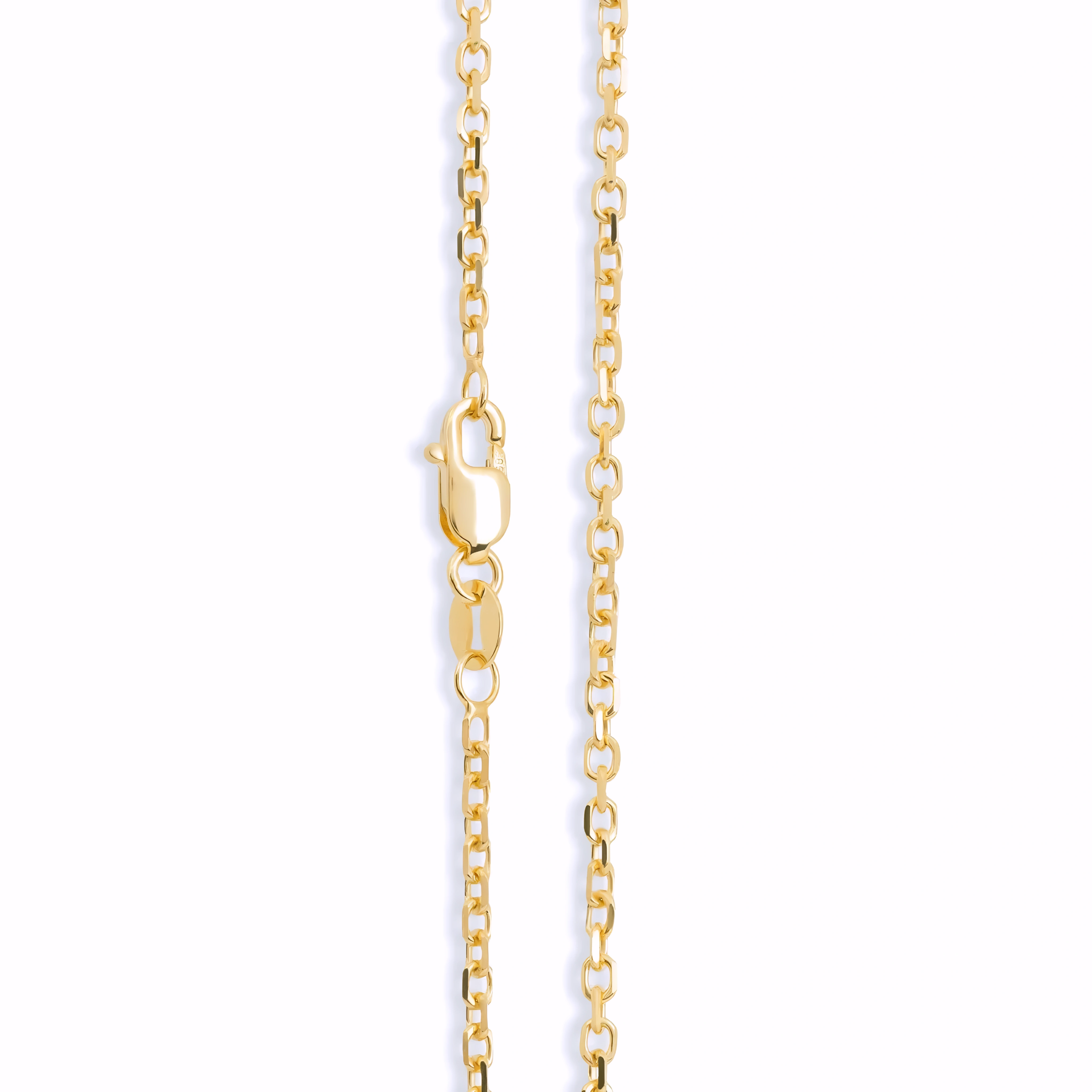 2.2MM CABLE LINK CHAIN NECKLACE