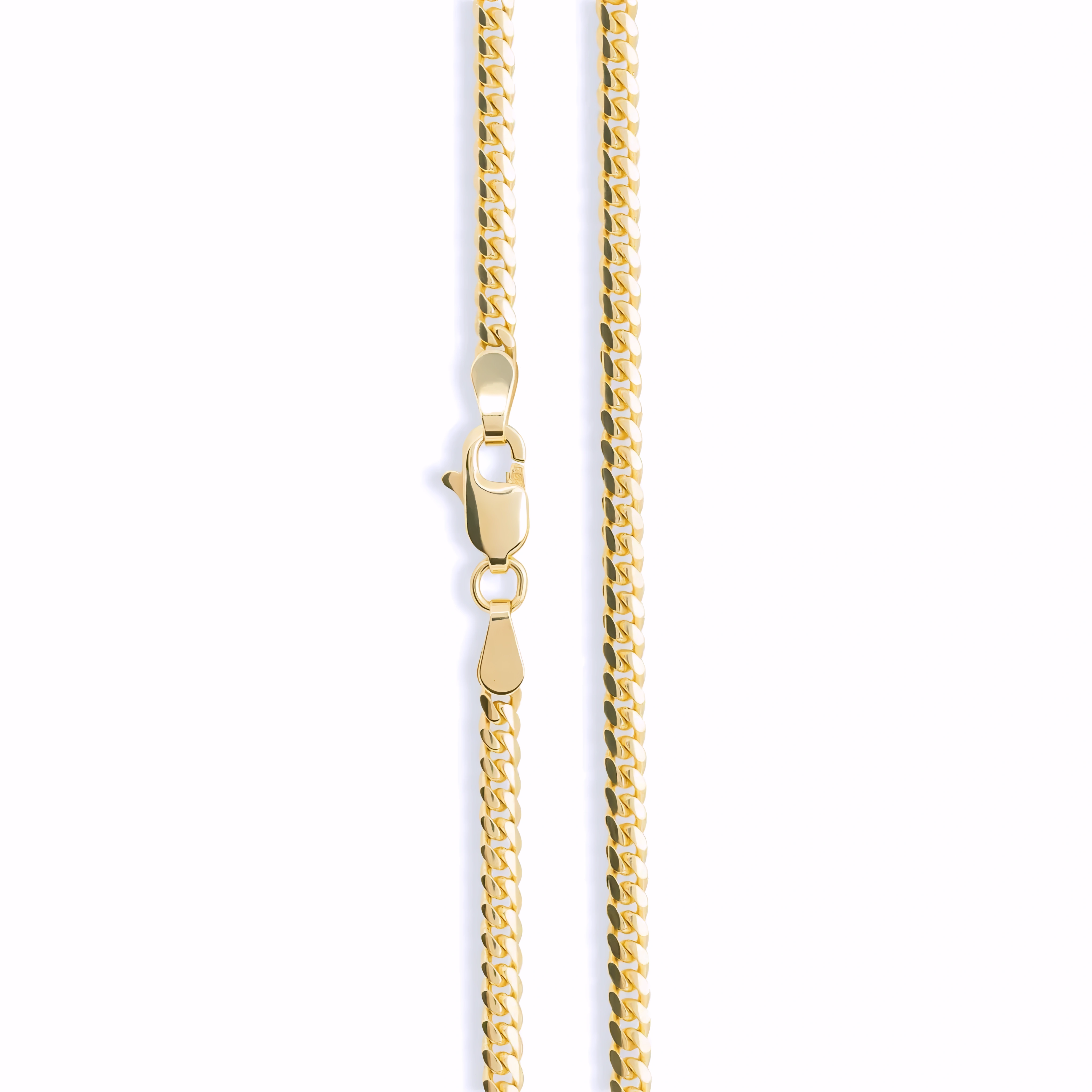 2.6MM CUBAN CHAIN NECKLACE