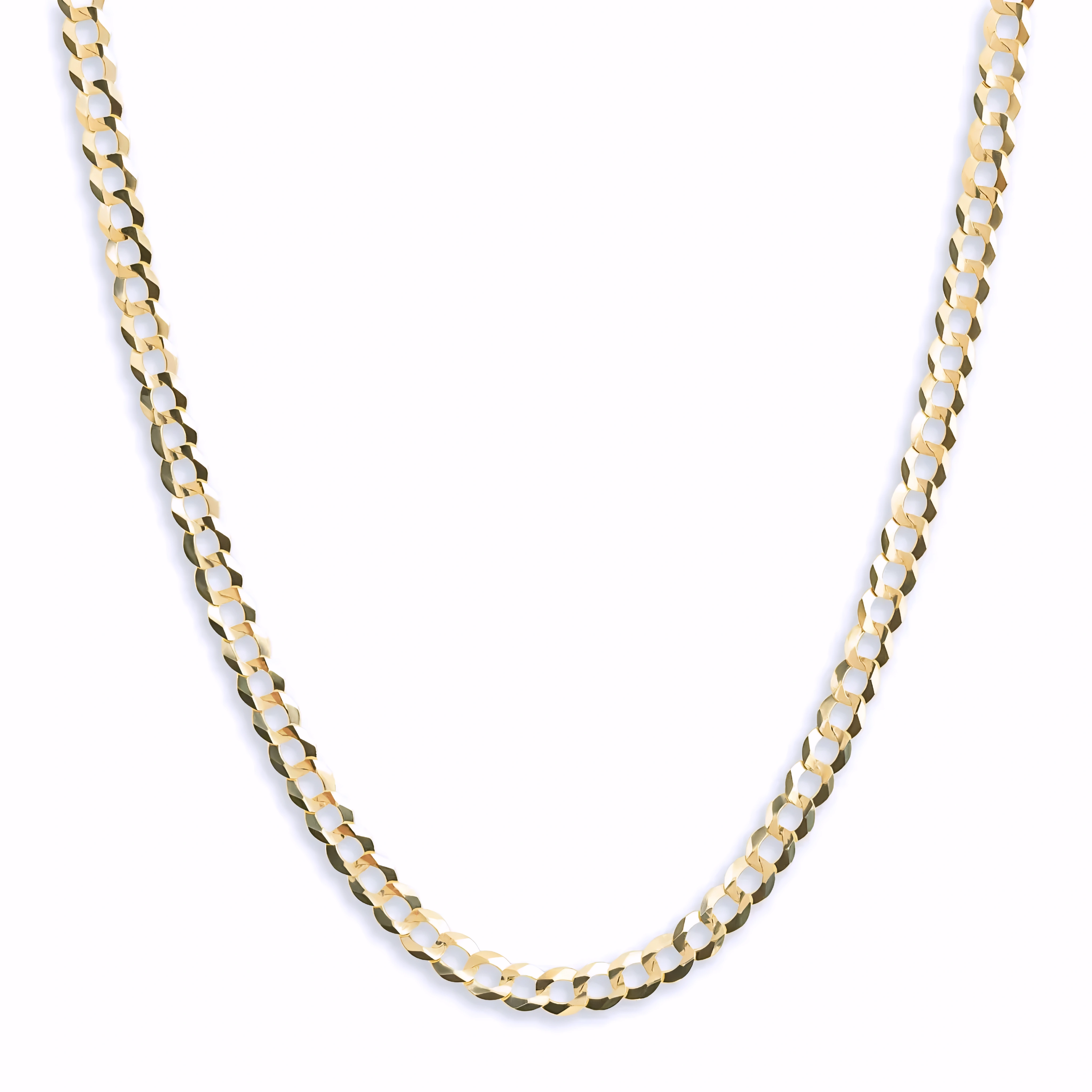 3.6MM CURB CHAIN NECKLACE