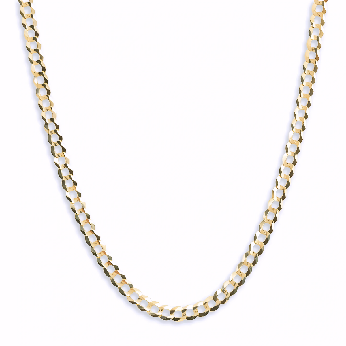3.6MM CURB CHAIN NECKLACE