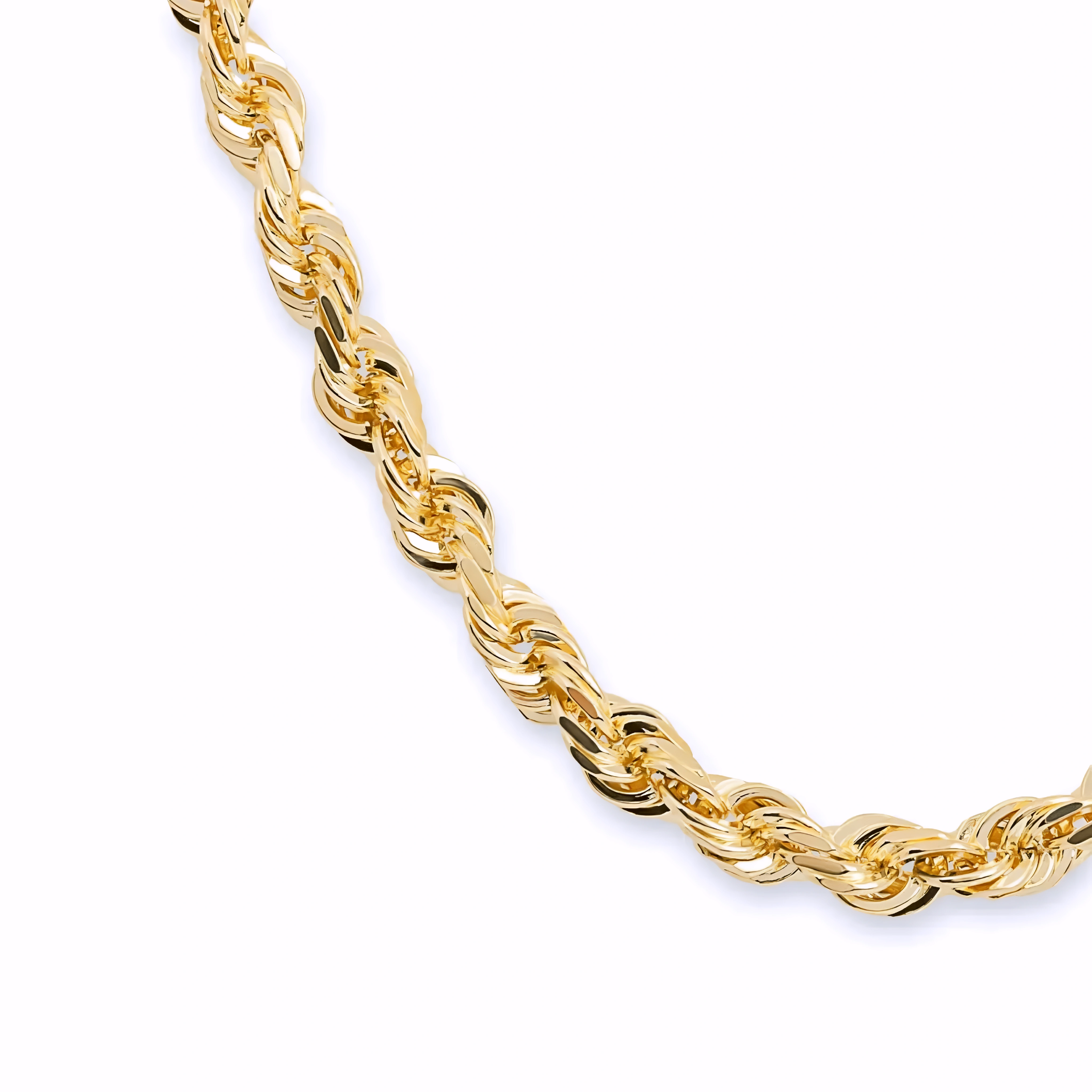 3.0MM ROPE CHAIN NECKLACE
