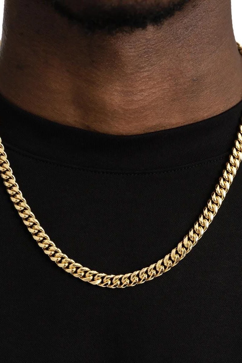 6.1MM CUBAN CHAIN NECKLACE