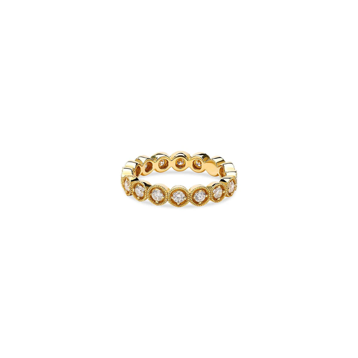 BEZEL SET ETERNITY RING