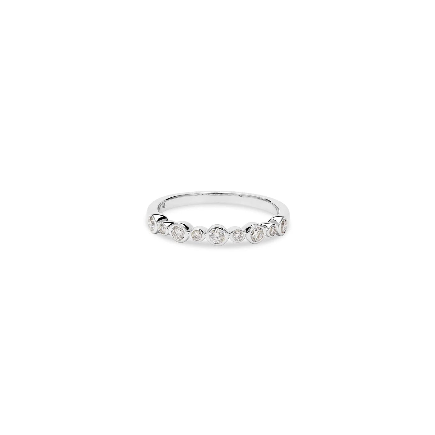 DIAMOND BEZEL SET RING
