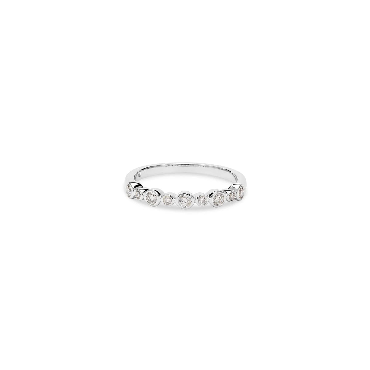 DIAMOND BEZEL SET RING
