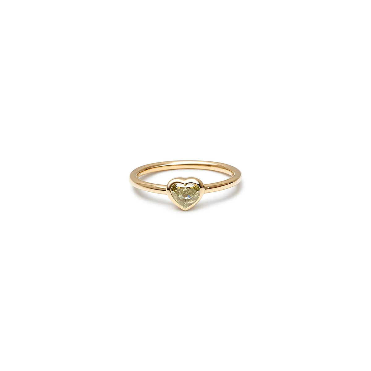 DIAMOND HEART RING