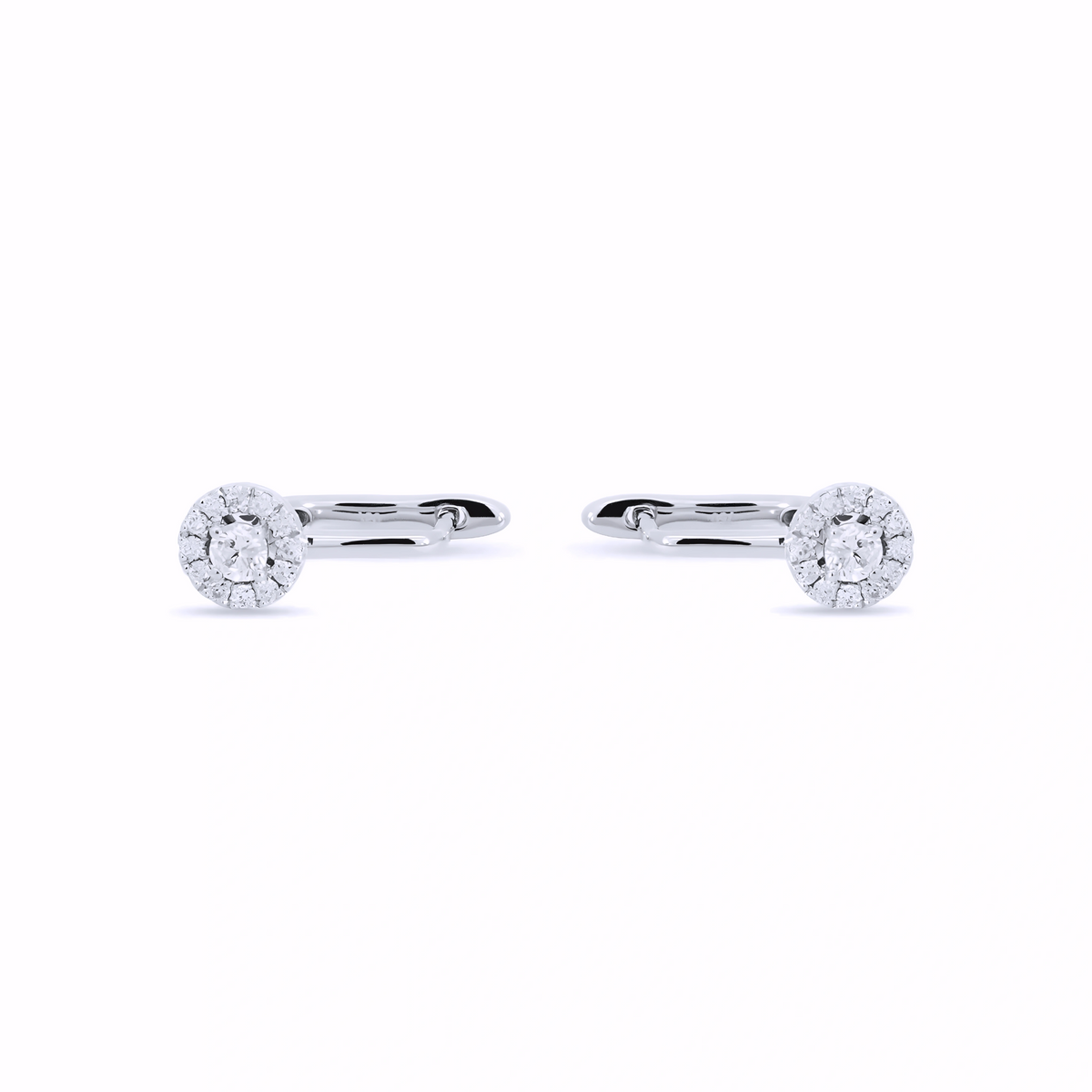 DIAMOND HUGGIE CLIP EARRINGS