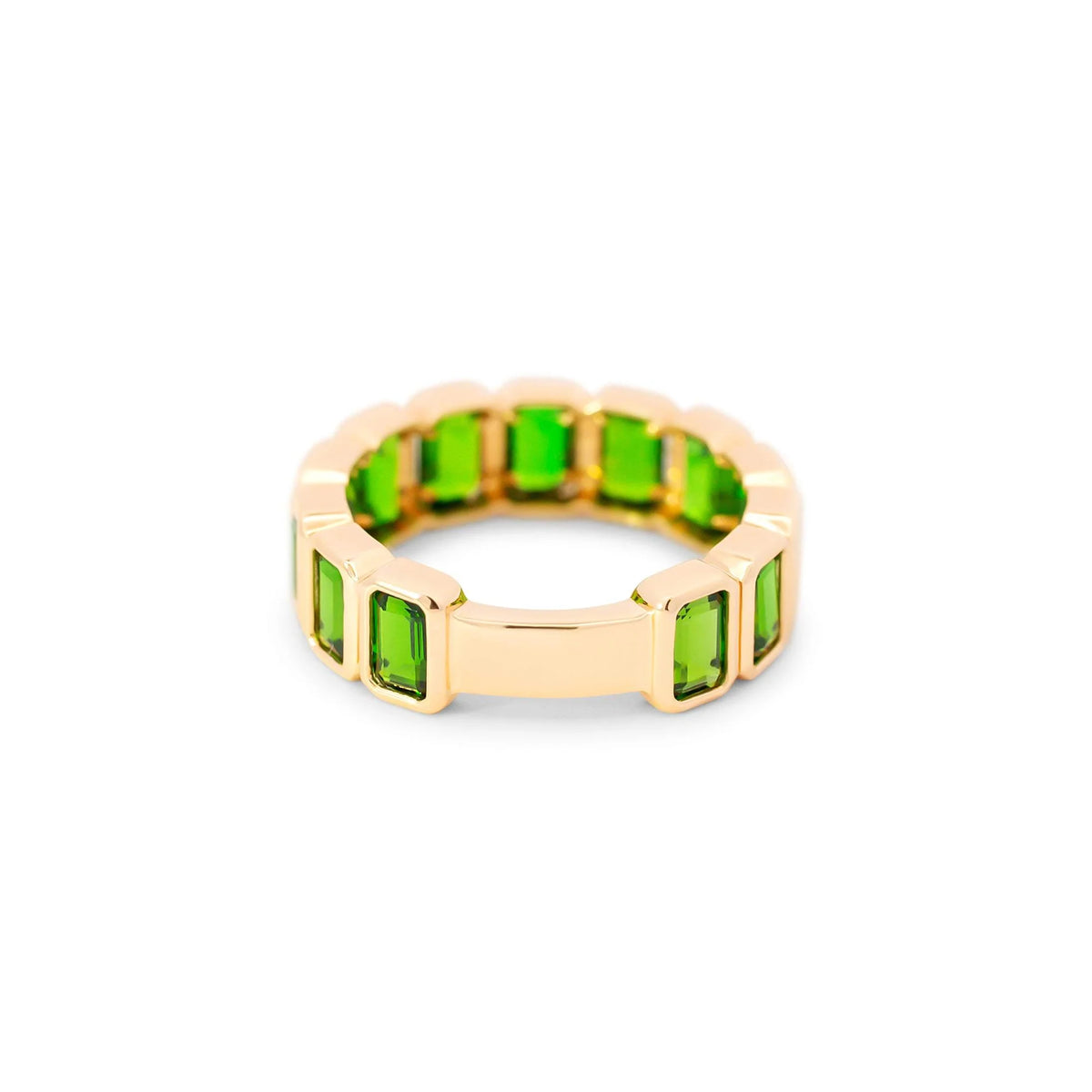 DIOPSIDE BEZEL SET RING