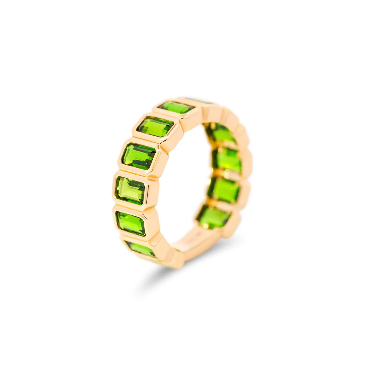 DIOPSIDE BEZEL SET RING