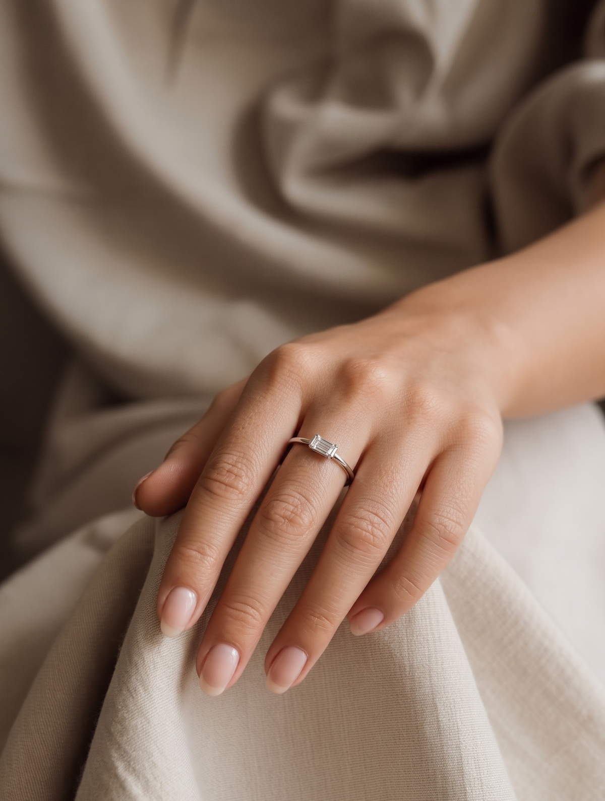 MINI BAGUETTE RING