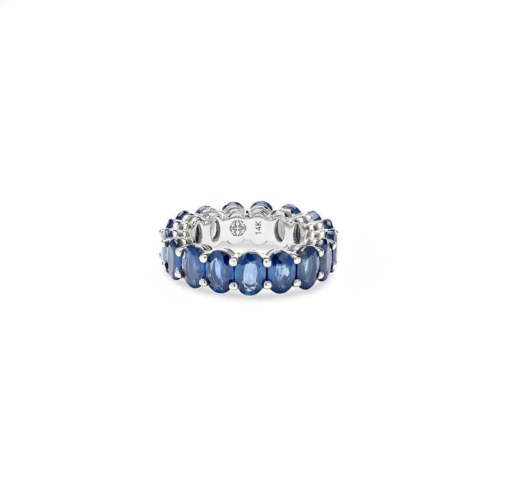 BLUE SAPPHIRE OVAL RING