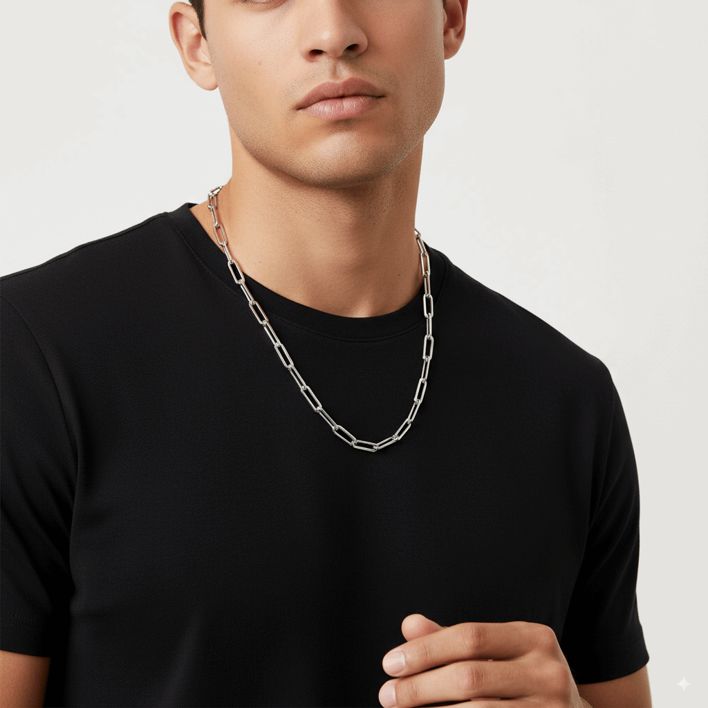 6.1 MM CLIP LINK NECKLACE