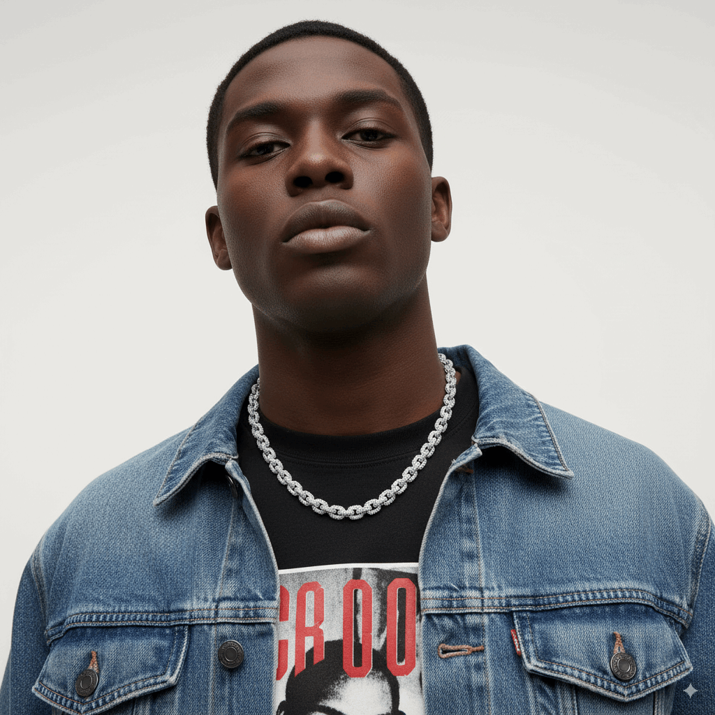 DIAMOND LINK NECKLACE