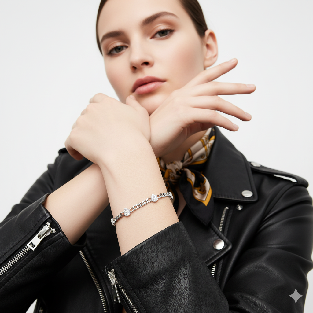 DIAMOND TEARDROP BRACELET