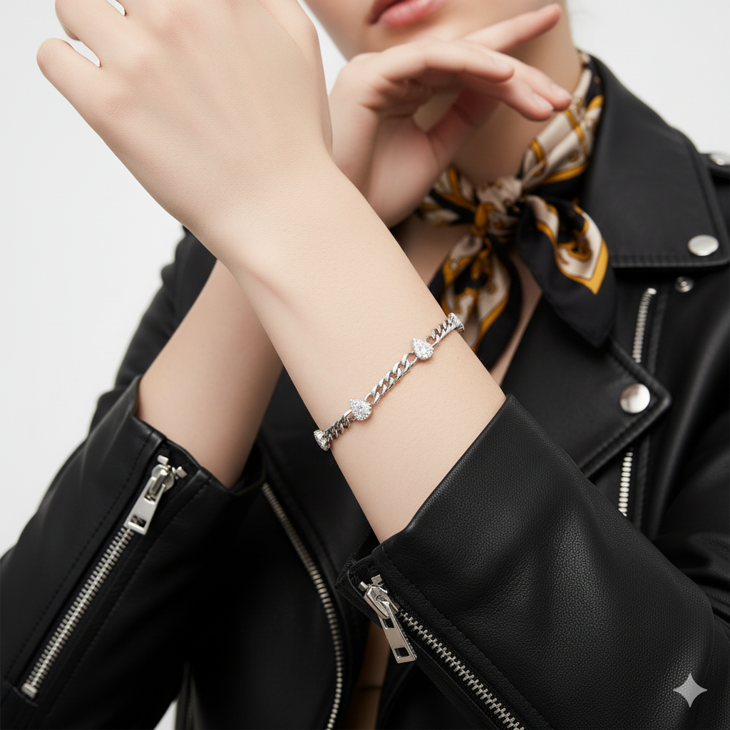 DIAMOND TEARDROP BRACELET
