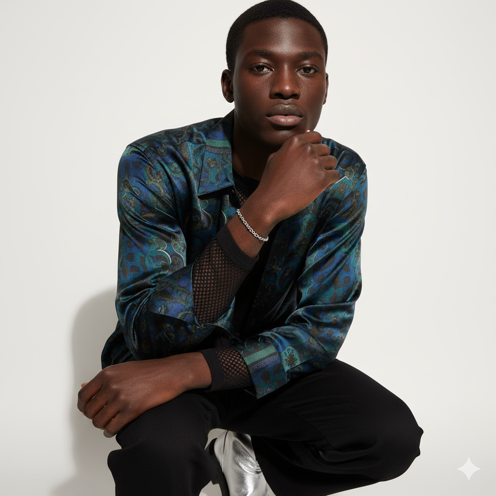 THIN UMLAUT LINK BRACELET