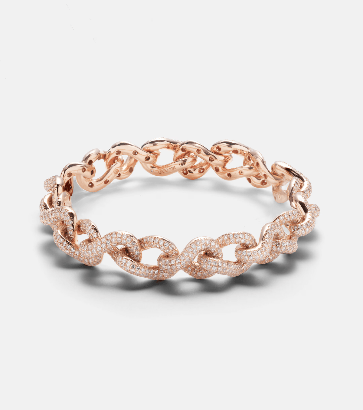 INFINITY LINK BRACELET WITH DIAMONDS