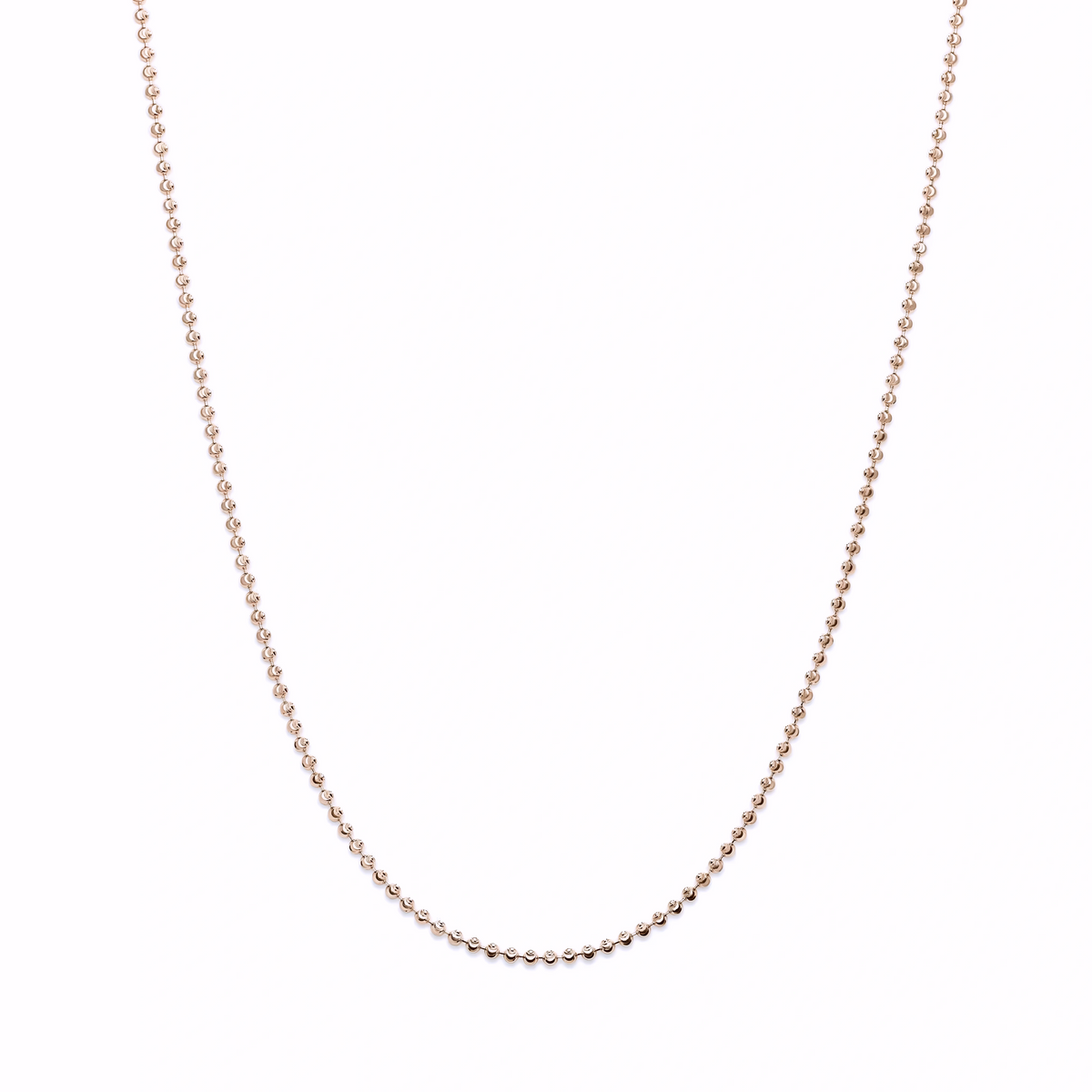 MOONCUT BALL CHAIN NECKLACE