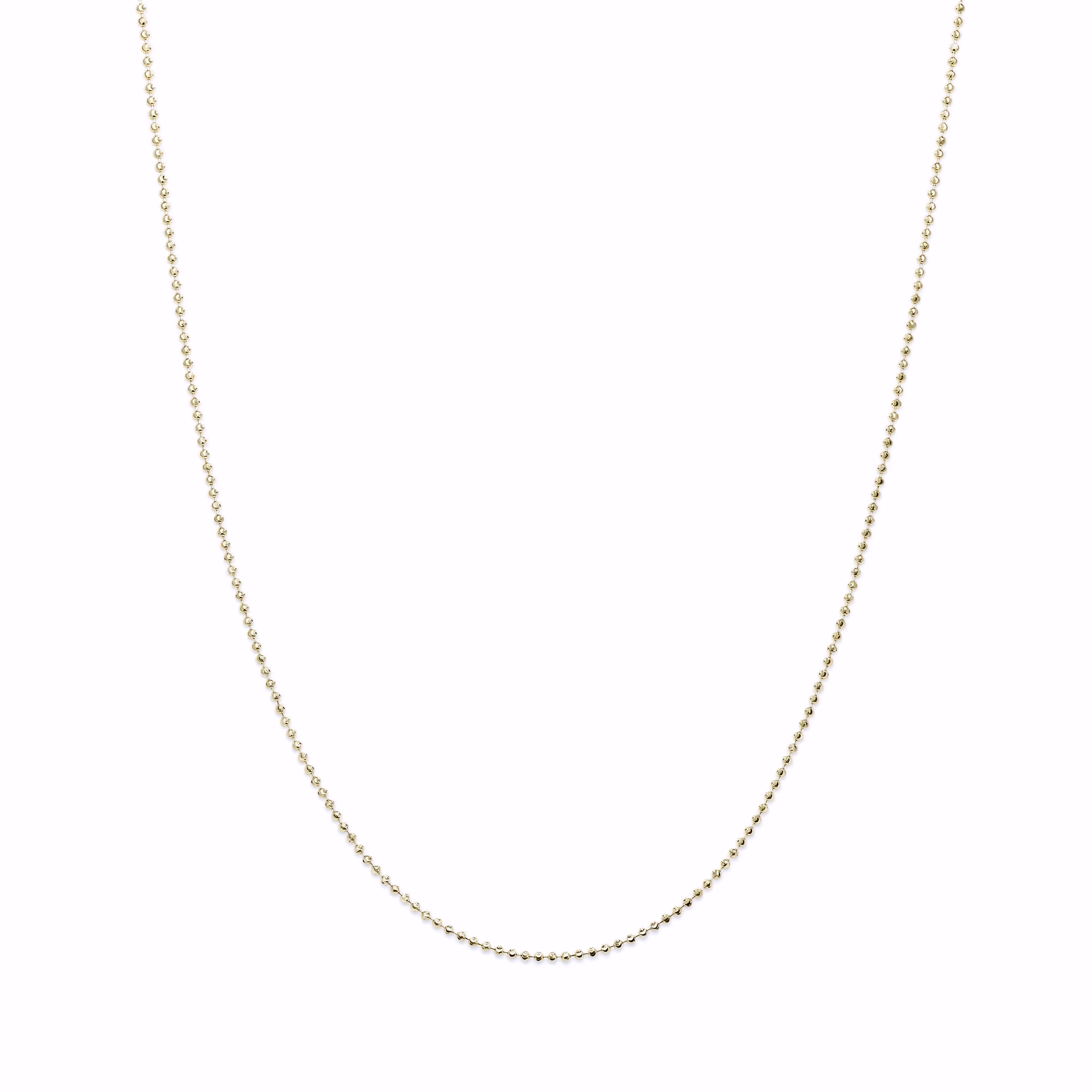 MOONCUT BALL CHAIN NECKLACE