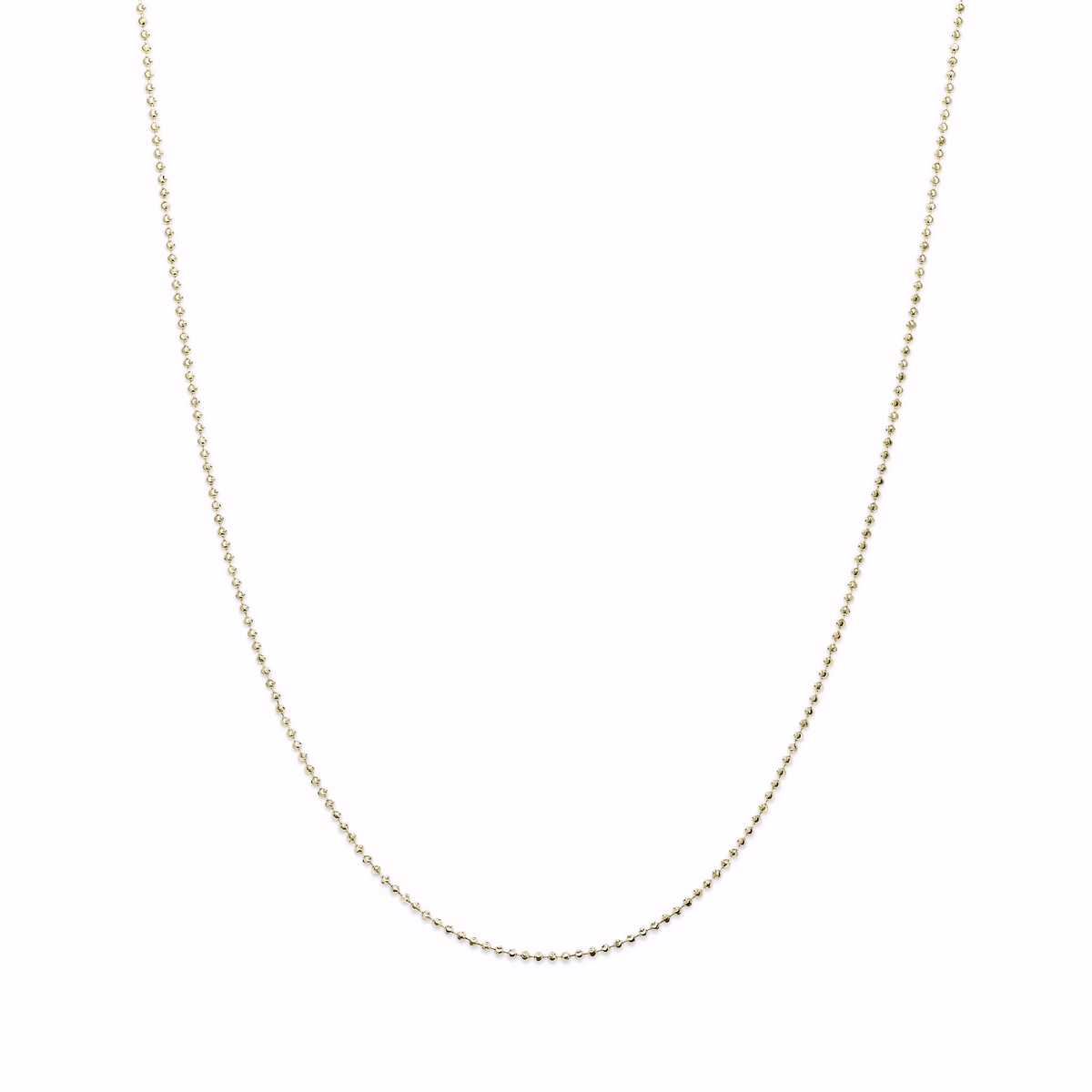 MOONCUT BALL CHAIN NECKLACE