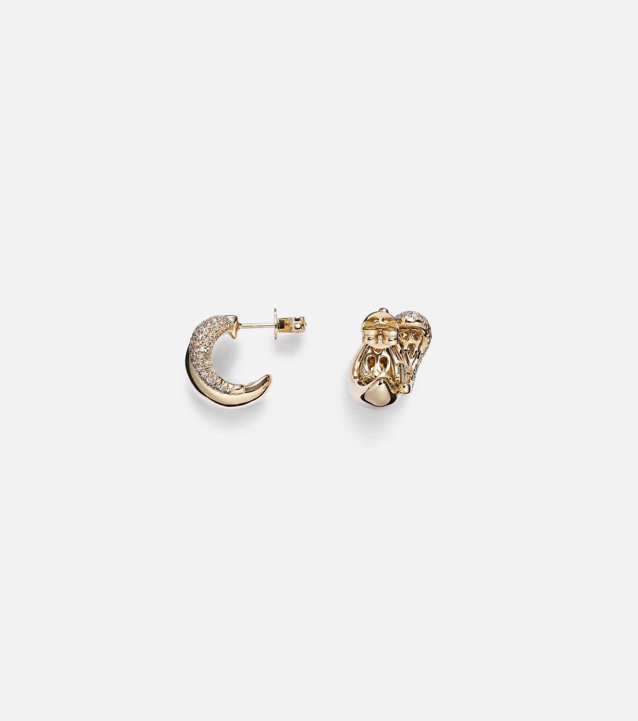EARRINGS WITH DIAMONDS