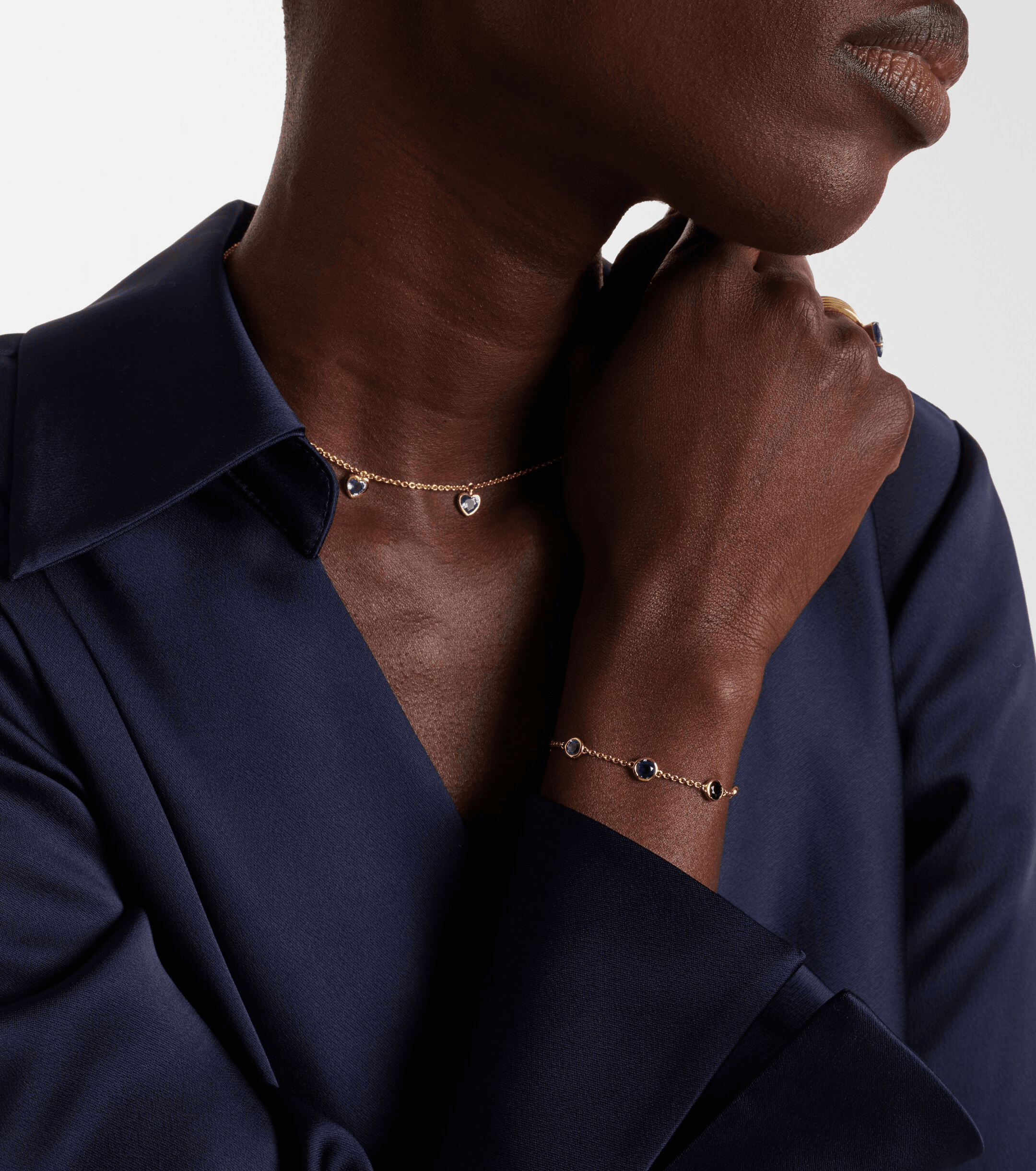 RAINBOW BEZEL BRACELET