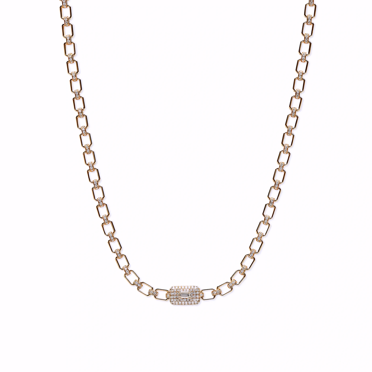 SINGLE DIAMOND NECKLACE