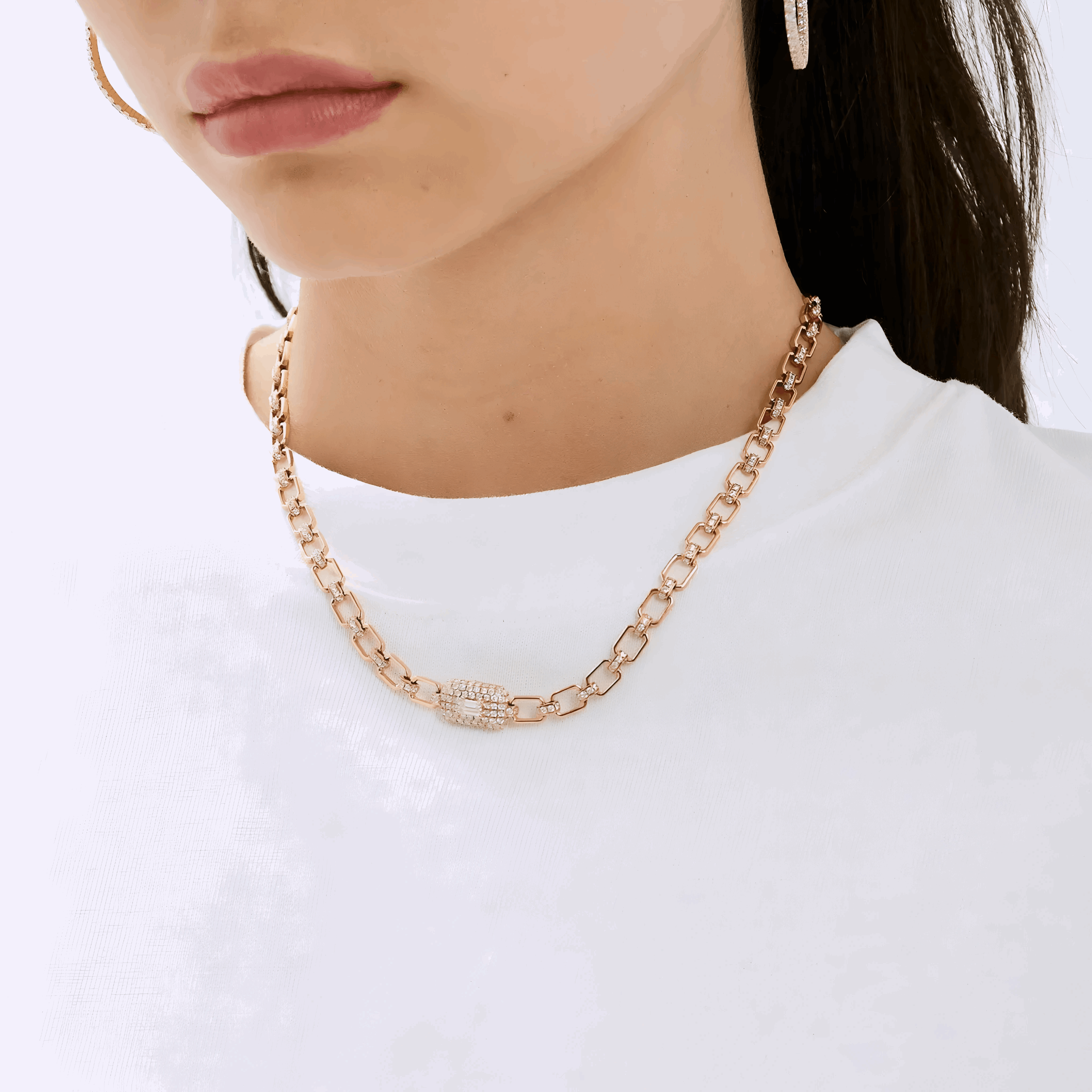 SINGLE DIAMOND NECKLACE