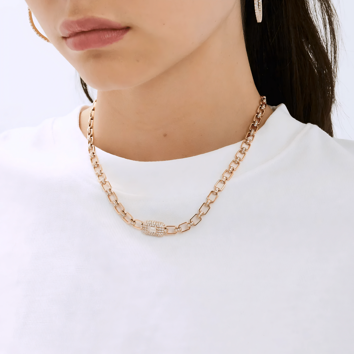 SINGLE DIAMOND NECKLACE