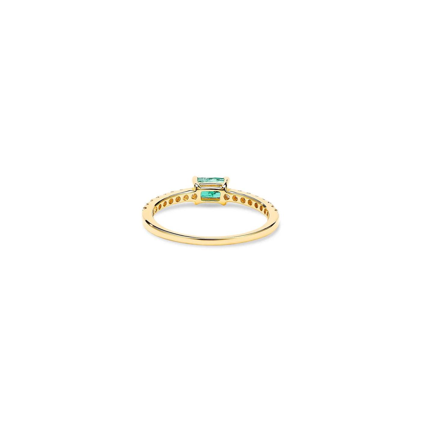 SINGLE EMERALD RING