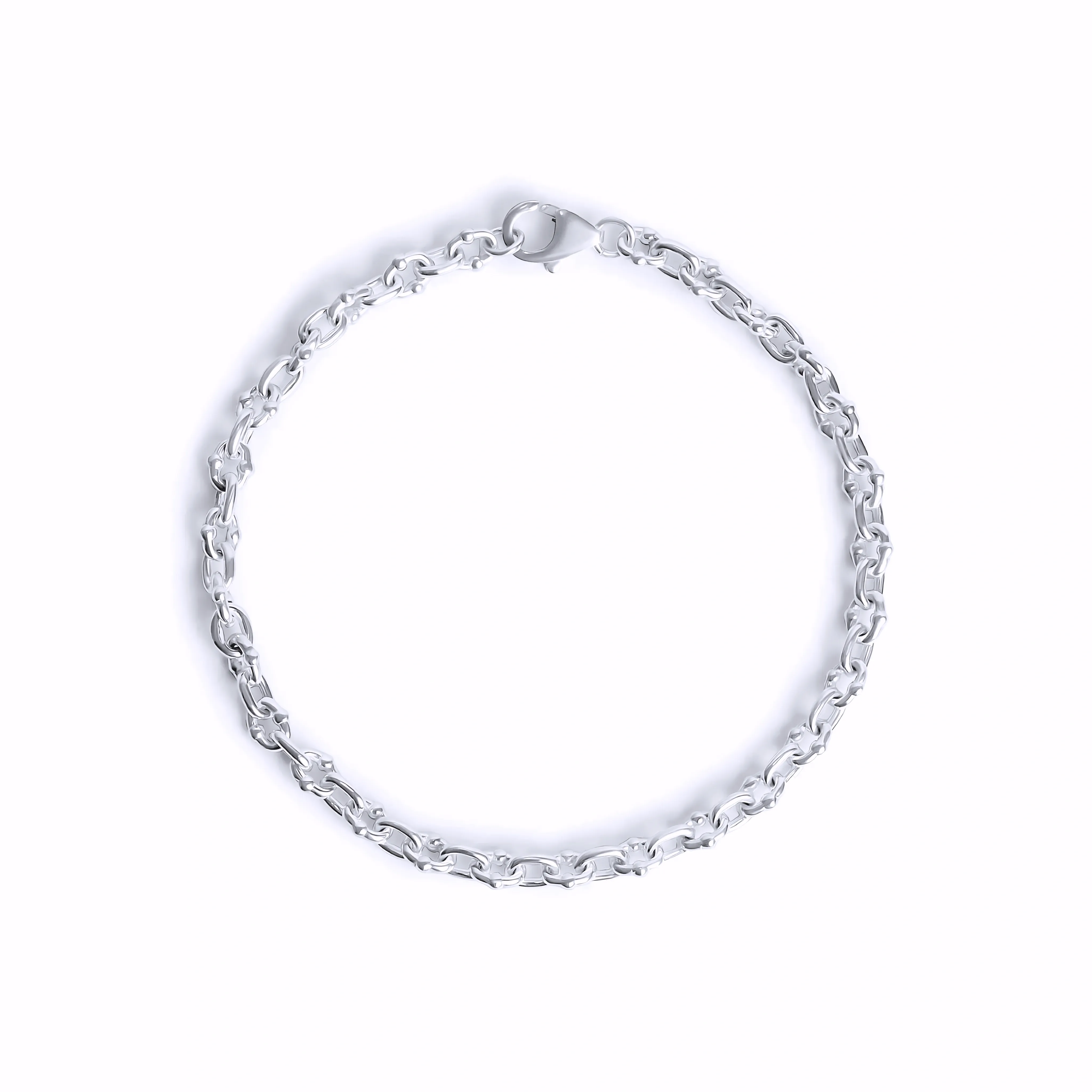 THIN UMLAUT LINK BRACELET