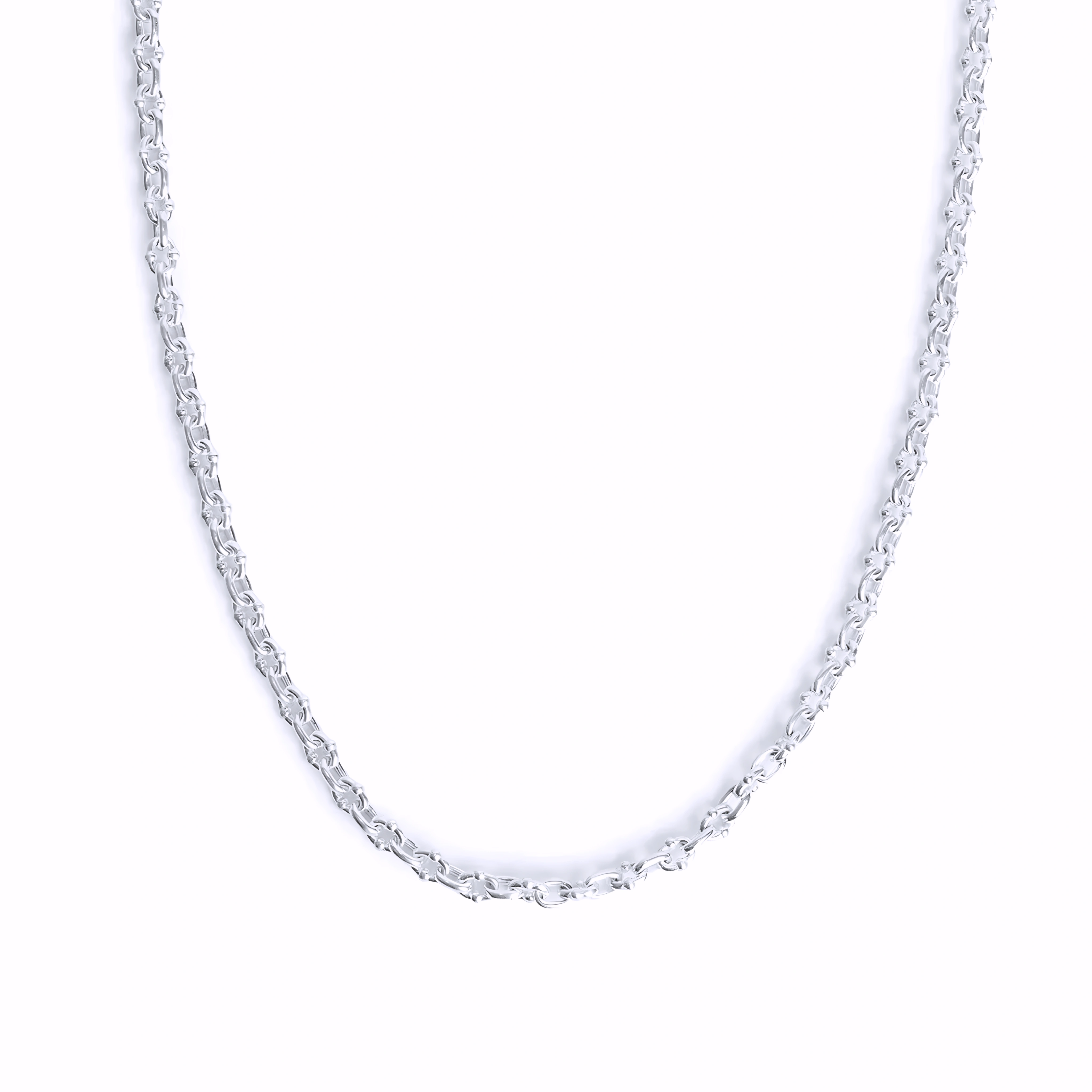 THIN UMLAUT LINK NECKLACE
