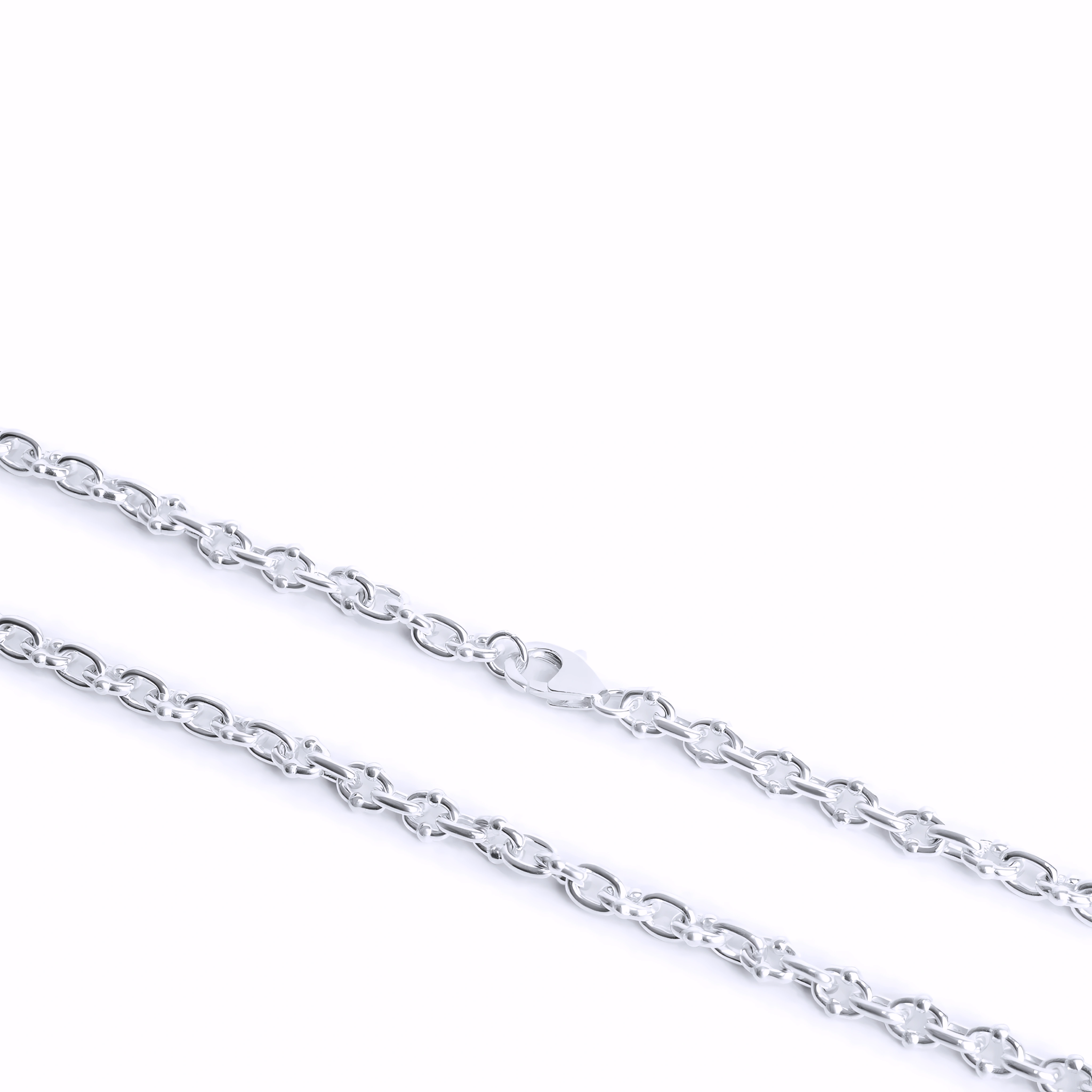 THIN UMLAUT LINK NECKLACE