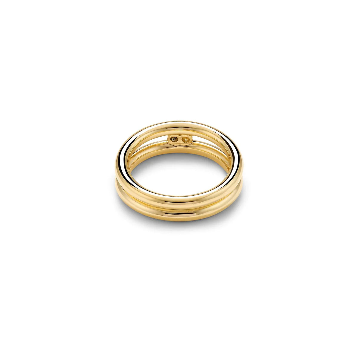 UMLAUT HOOP RING