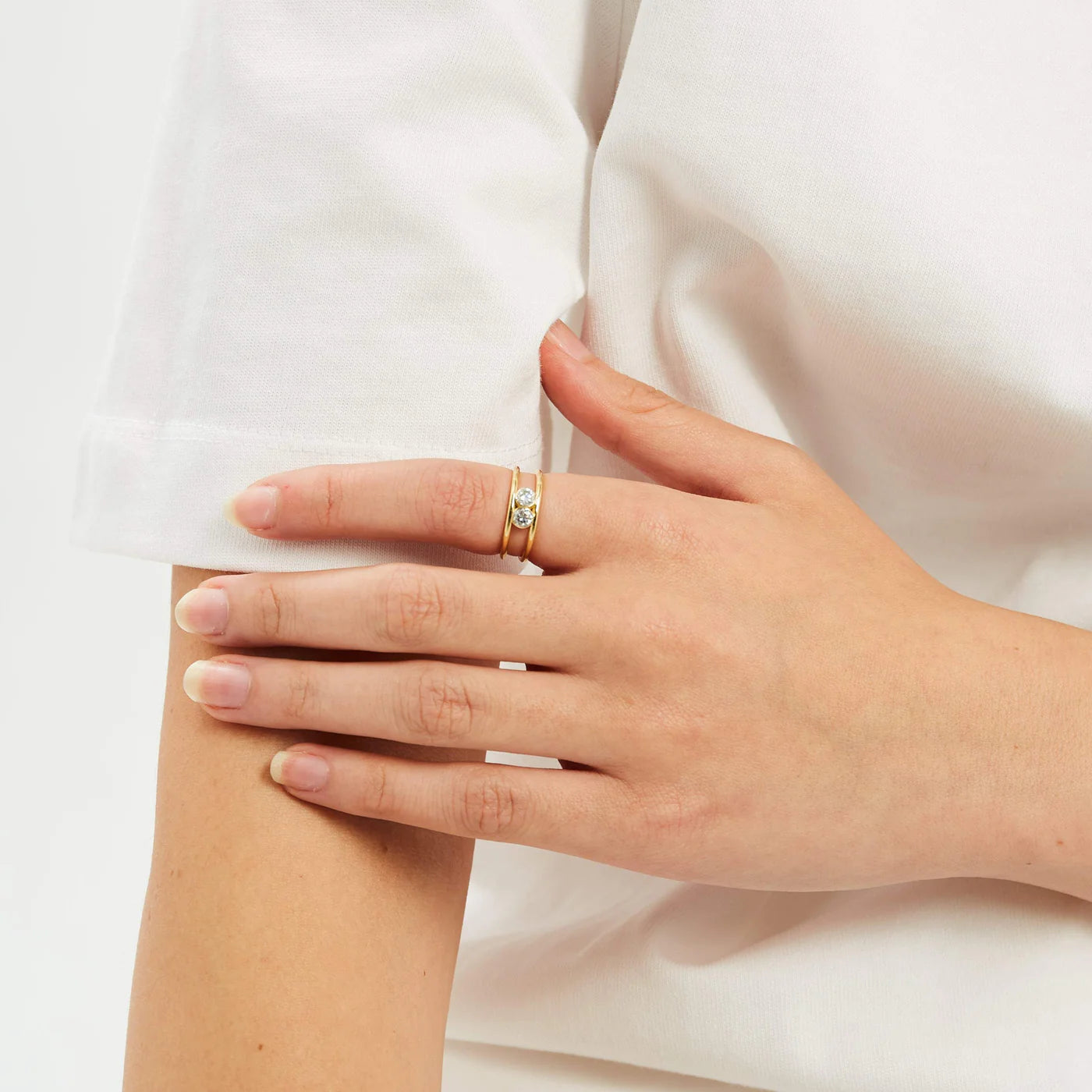 UMLAUT PICO HOOP RING