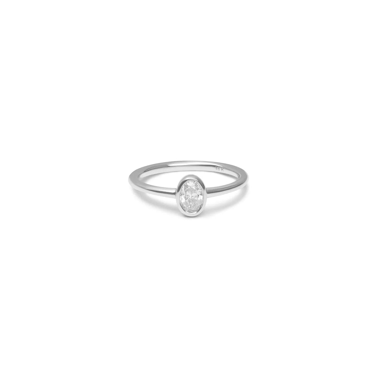 OVAL STONE RING