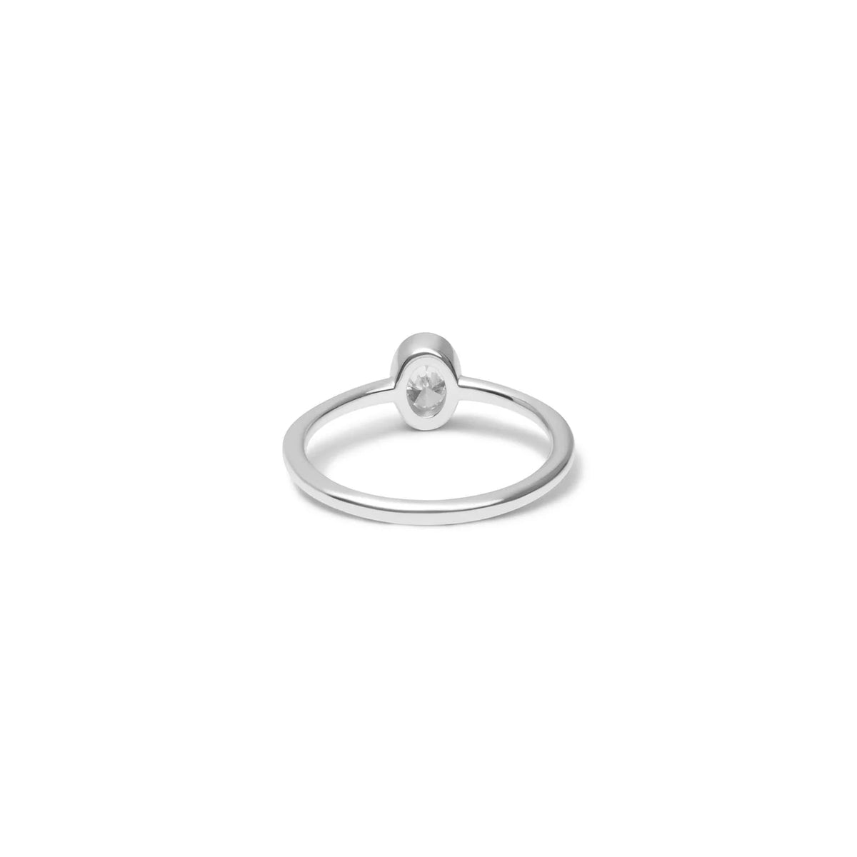 OVAL STONE RING