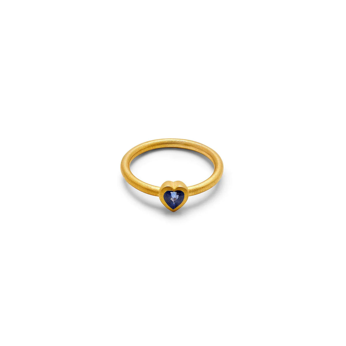 SAPPHIRE HEART RING